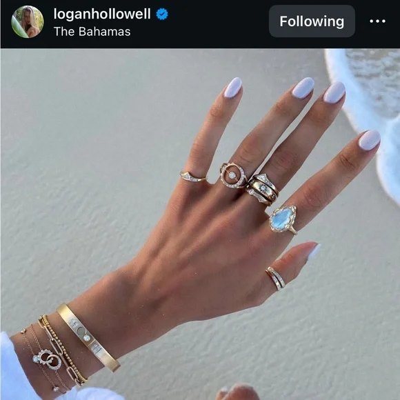 LOGAN HOLLOWELL UNITY SUN MOON RING - Picture 1 of 11